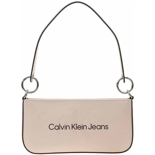 Taschen Damen Handtasche Calvin Klein Jeans K60K610679TGE Creme
