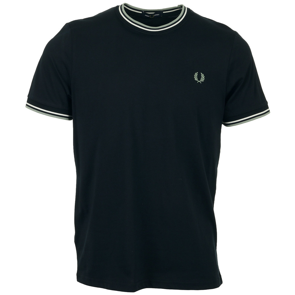 Kleidung Herren T-Shirts Fred Perry Twin Tipped T-Shirt Blau