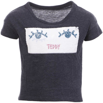 Kleidung Mädchen T-Shirts & Poloshirts Teddy Smith 51005484D Blau
