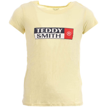 Kleidung Mädchen T-Shirts & Poloshirts Teddy Smith 51006081D Gelb