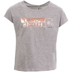 Kleidung Mädchen T-Shirts & Poloshirts Teddy Smith 51006611D Grau