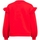 Kleidung Damen Sweatshirts Vila Sweat Sif Flounce L/S - Pompeian Red Rot