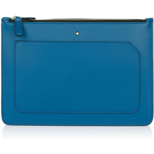 Taschen Handtasche Montblanc 124083 Blau