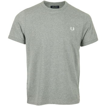 Kleidung Herren T-Shirts Fred Perry Ringer Grau