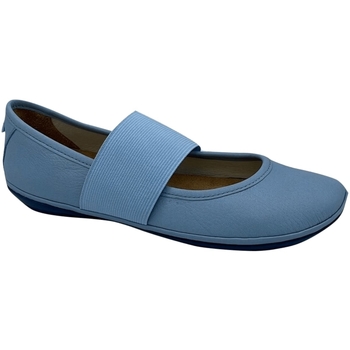 Schuhe Damen Slipper Camper Slipper Right Nina blue 21595-220 Blau