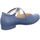 Schuhe Damen Slipper Think Slipper Guad 2 Ballerina denim 3-000564-8020 Blau