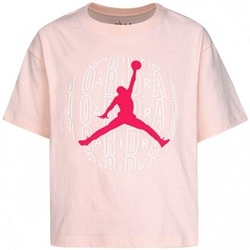 Kleidung Mädchen Jogginganzüge Nike JUMPMAN HBR WORLD Rosa