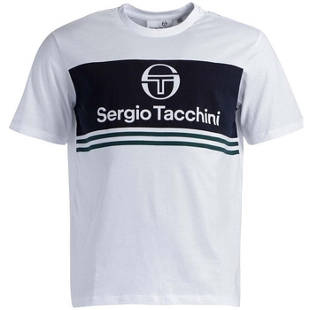 Kleidung Herren T-Shirts & Poloshirts Sergio Tacchini ATHA TEE Weiss