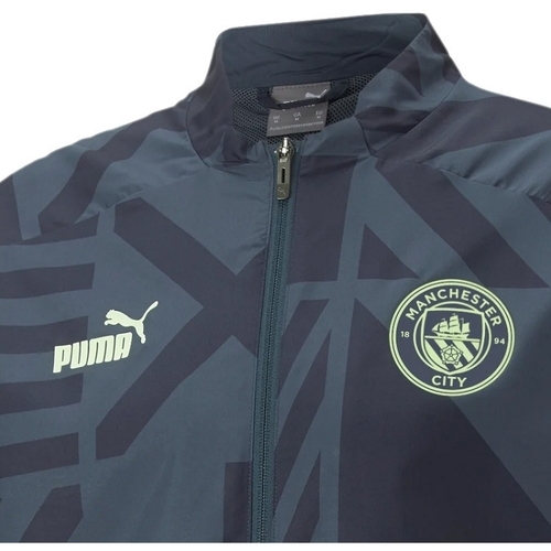 Puma MCFC PREM Bleu Blau