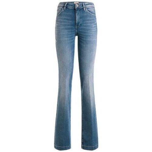 Kleidung Damen Jeans Guess SEXY BOOT W3RA58 D4W91-CCYL Blau