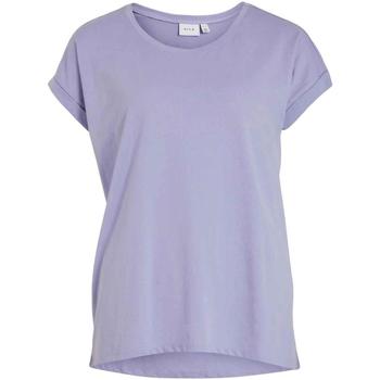 Kleidung Damen T-Shirts & Poloshirts Vila  Violett