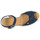 Schuhe Damen Leinen-Pantoletten mit gefloch Esprit 033EK1W306-400 Marine