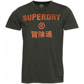 Kleidung Herren T-Shirts & Poloshirts Superdry Vintage corp logo Schwarz