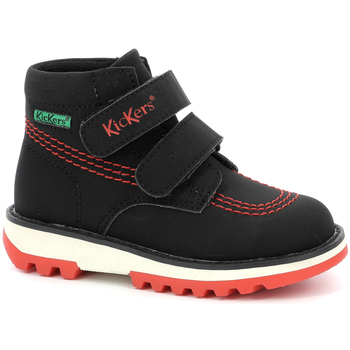 Schuhe Jungen Boots Kickers Kickfun Rot