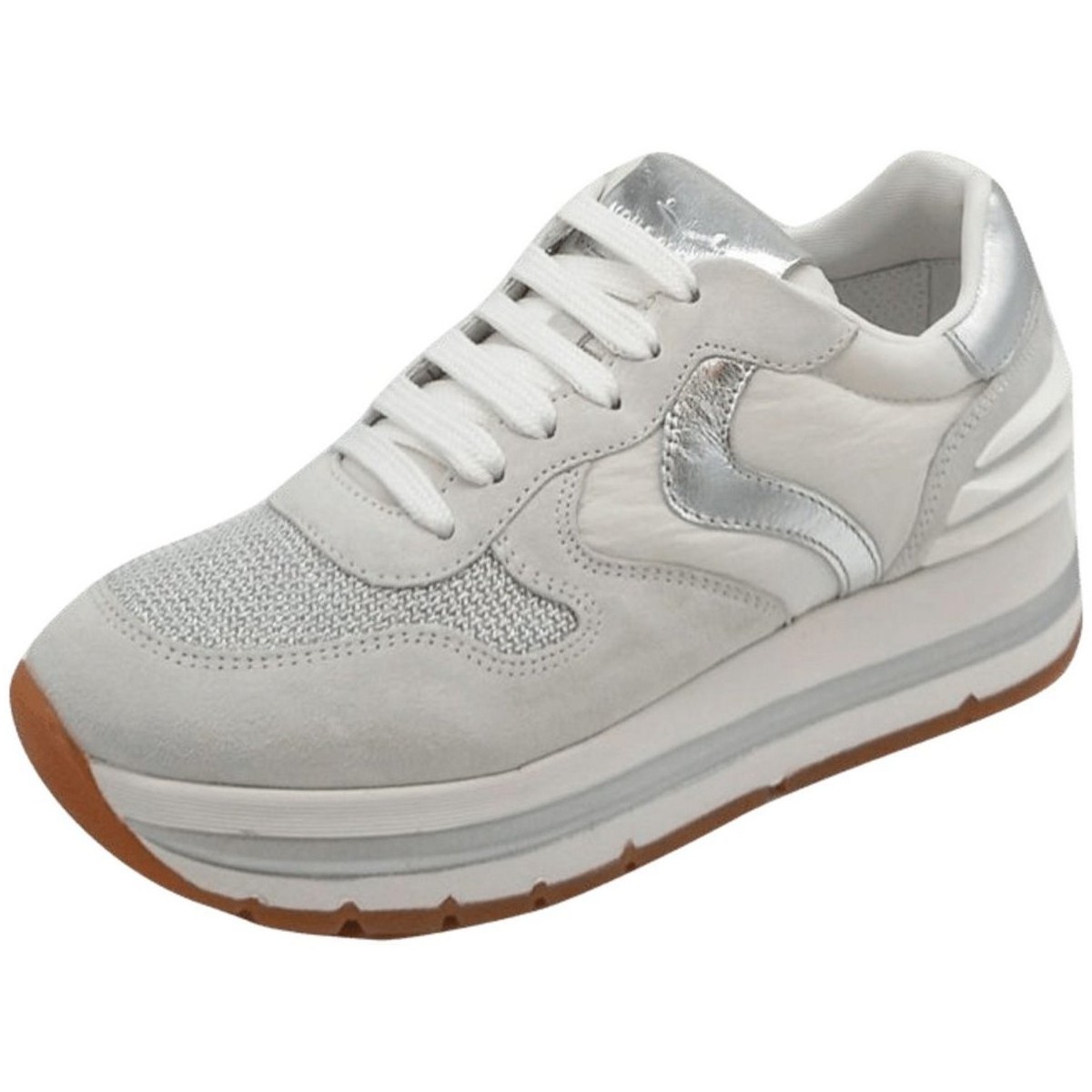 Schuhe Damen Sneaker Voile Blanche 001-2015753-11 1N02 Weiss