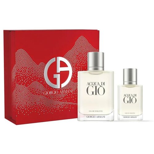 Beauty Herren Parfümsets Emporio Armani Set Acqua di Gio - köln - 100ml + 30ml Set Acqua di Gio - cologne - 100ml + 30ml 
