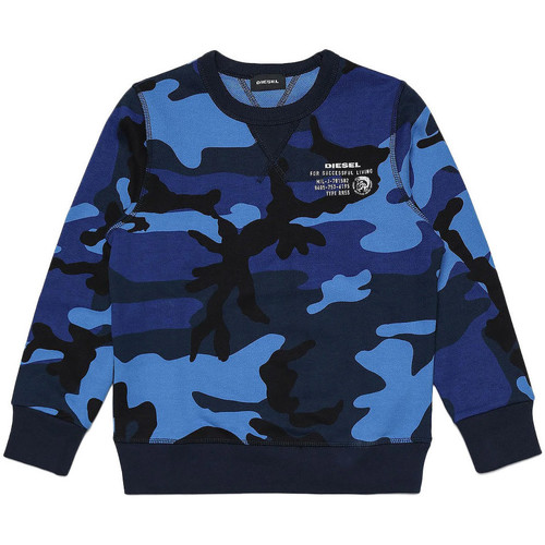 Kleidung Jungen Sweatshirts Diesel J00339-0ICAT Blau