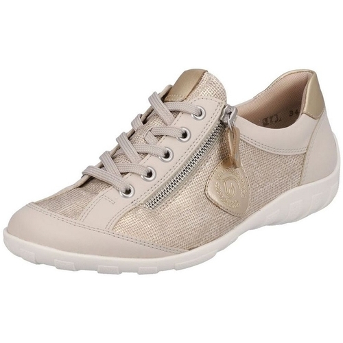 Schuhe Damen Sneaker Remonte R3415 Beige