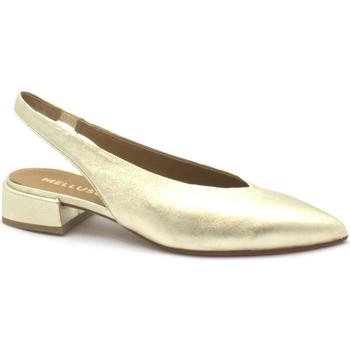 Schuhe Damen Ballerinas Melluso MEL-E23-D156D-PL Gold