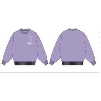 Kleidung Sweatshirts Kickers Big K Sweater Violett