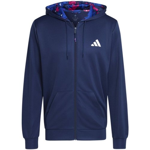 Kleidung Herren Pullover adidas Originals Sport TR-ES+ BL FZ JA IB8139 Blau