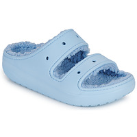 Schuhe Damen Pantoffel Crocs Classic Cozzzy Sandal Blau / Calcite