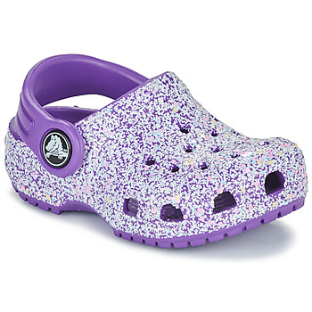 Schuhe Mädchen Pantoletten / Clogs Crocs Classic Glitter Clog T Violett