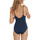 Kleidung Damen Badeanzug Lisca Vorgeformter einteiliger Badeanzug Veracruz Blau
