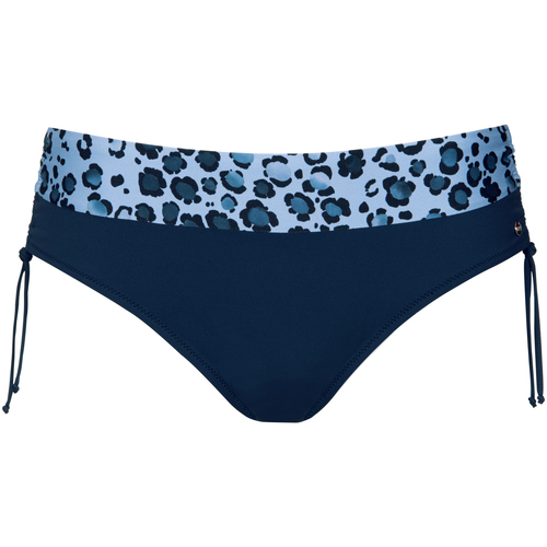 Kleidung Damen Bikini Ober- und Unterteile Lisca Bikini-Strümpfe mit hoher Taille verstellbare Seiten Veracruz Blau