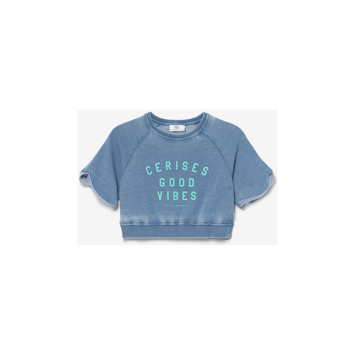 Kleidung Mädchen Sweatshirts Le Temps des Cerises Sweatshirt DAMINAGI Blau