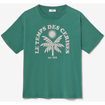 Kleidung Damen T-Shirts & Poloshirts Le Temps des Cerises T-shirt CASSIO Grün