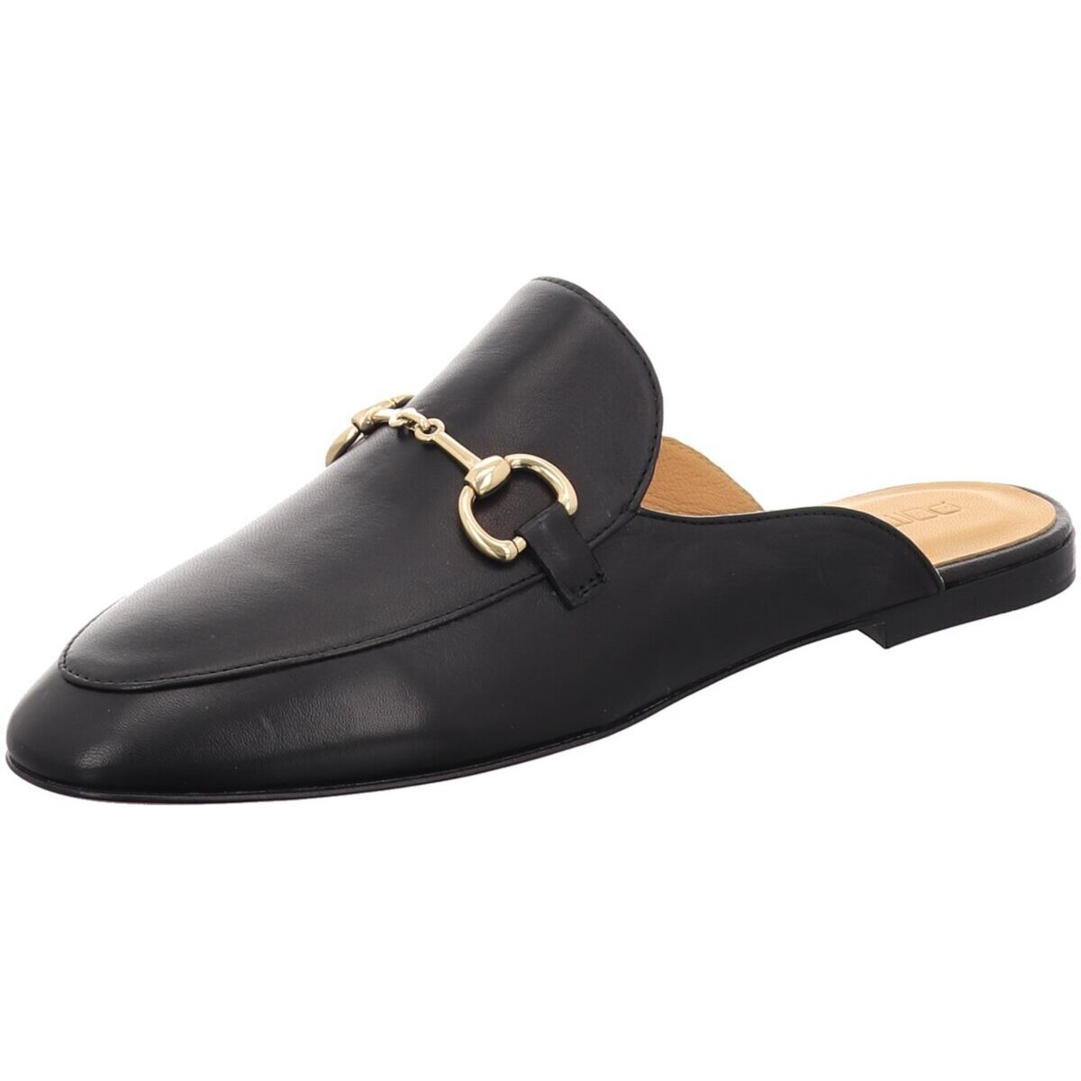 Schuhe Damen Pantoletten / Clogs Pomme D'or Premium 0171-nero Schwarz