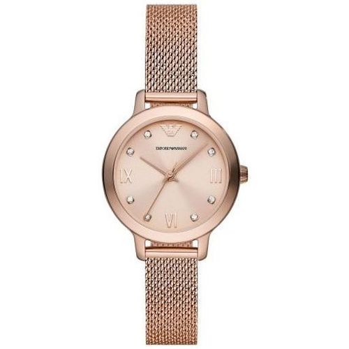 Uhren & Schmuck Damen Armbandühre Emporio Armani AR11512-PAOLO Rosa