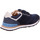 Schuhe Jungen Derby-Schuhe & Richelieu Bisgaard Klettschuhe WINSTON 44103-123-1400 Blau