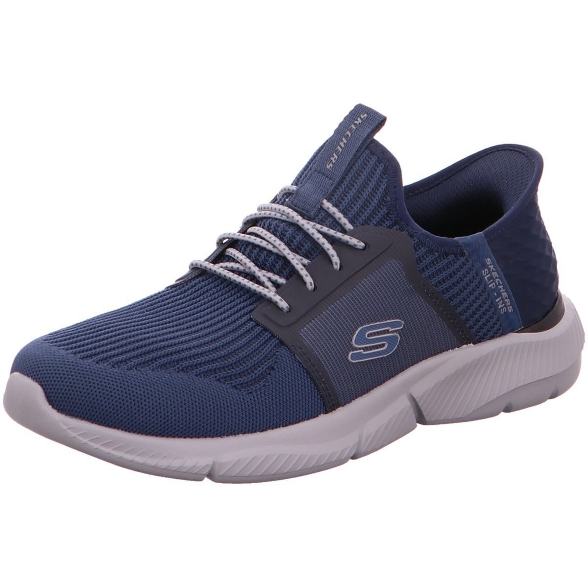 Schuhe Herren Derby-Schuhe & Richelieu Skechers Schnuerschuhe 210609 NVY Blau