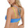 Kleidung Damen Bikini Ober- und Unterteile Lisca Asymmetrisches Bademode-Top ohne Bügel Laos  Cheek Blau