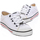 Schuhe Herren Sneaker Low Pony 121G07-WHITE-BLACK Weiss