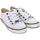 Schuhe Herren Sneaker Low Pony 121G07-WHITE-BLACK Weiss