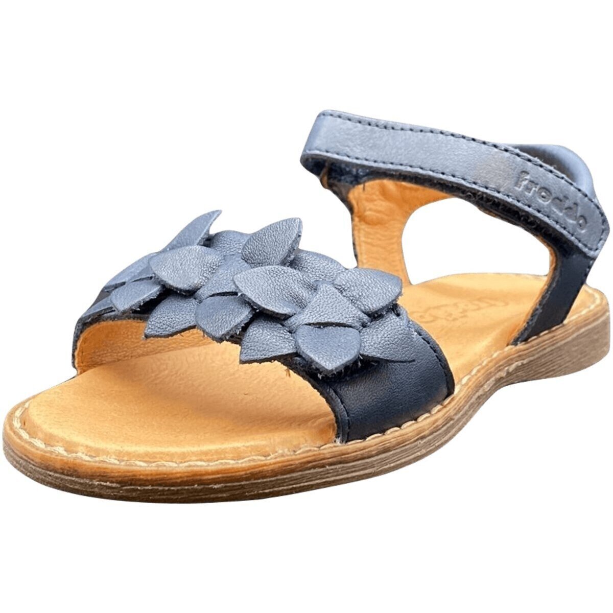 Schuhe Mädchen Sandalen / Sandaletten Froddo Schuhe LORE FLOWERS G3150228 (M) Blau