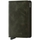 Taschen Herren Portemonnaie Secrid Slimwallet Vintage - Olive Black Grün