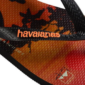 Havaianas HYPE Orange / Schwarz