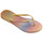 Schuhe Damen Zehensandalen Havaianas SLIM GRADIENT SUNSET Gelb / Pink