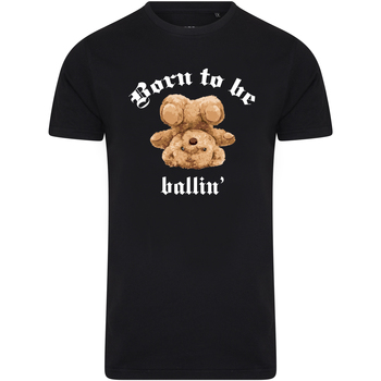 Kleidung Herren T-Shirts Ballin Est. 2013 Born To Be Tee Schwarz