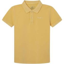 Kleidung Jungen Polohemden Pepe jeans  Gelb