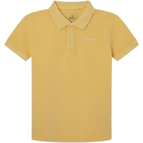 Kleidung Jungen Polohemden Pepe jeans  Gelb