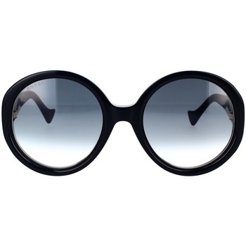 Uhren & Schmuck Damen Sonnenbrillen Gucci Sonnenbrille GG1256S 001 Schwarz