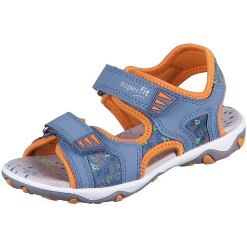 Schuhe Kinder Sandalen / Sandaletten Superfit Mike 30 Blau