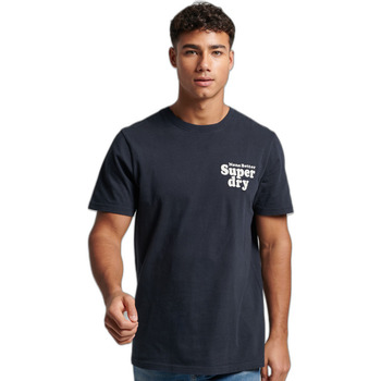 Kleidung Herren T-Shirts Superdry T-shirt classique  Vintage Cooper Blau