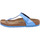 Schuhe Damen Pantoletten / Clogs Birkenstock Pantoletten Gizeh 1024005 sky blue BF Patent 1024005 Blau