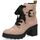 Schuhe Damen Boots Caprice Stiefelette Braun